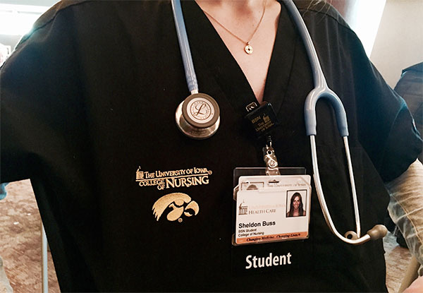 Nursing Student Sheldon Buss Interview with the NHCPS Team