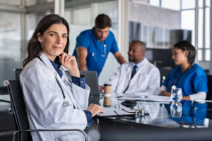 medical assistant in function room